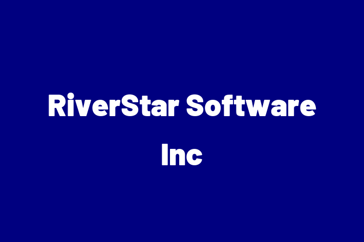 Software Development Company RiverStar Software Inc