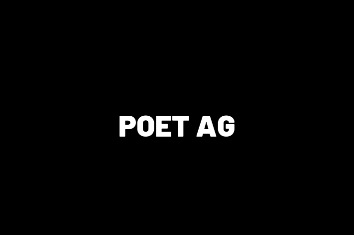 Software Development Firm POET AG