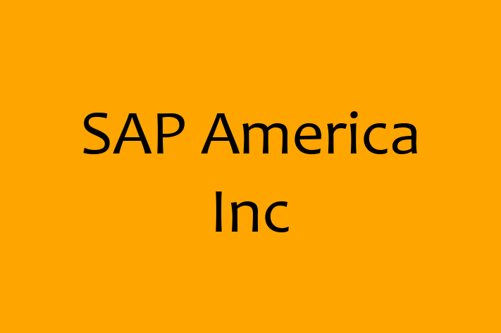 Application Development Company SAP America Inc