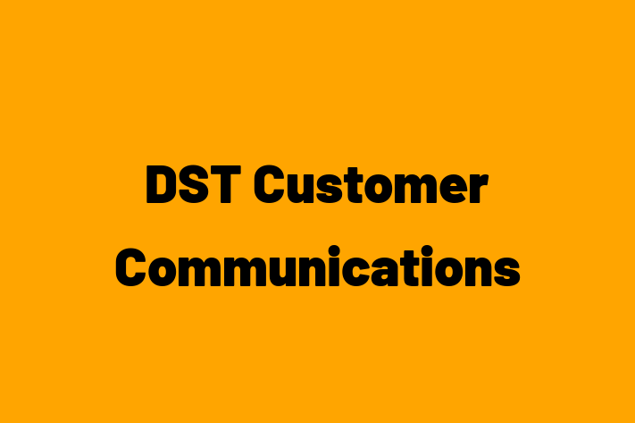 Tech Firm DST Customer Communications