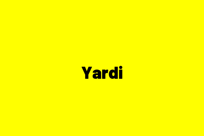 Software Consultancy Yardi