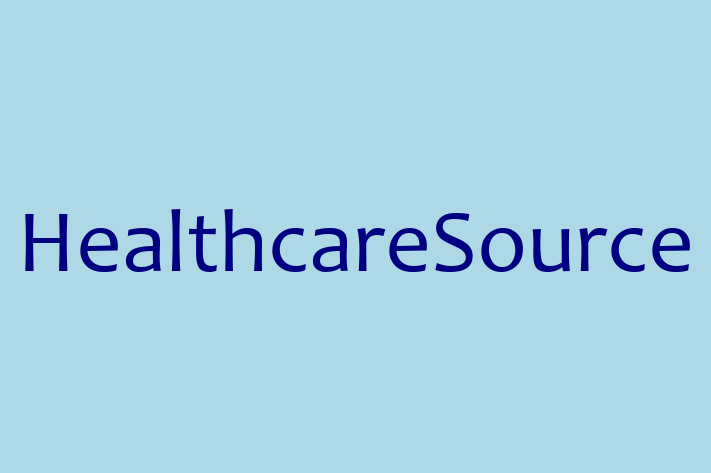 IT Company HealthcareSource