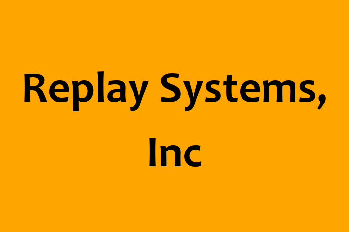 Software Development Firm Replay Systems Inc