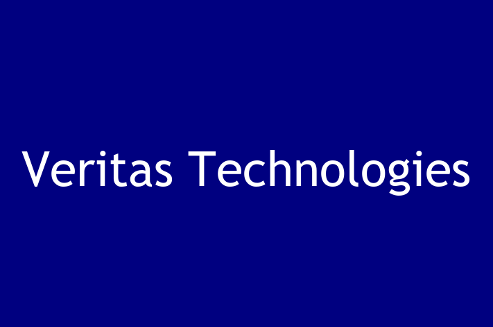 Technology Solutions Firm Veritas Technologies