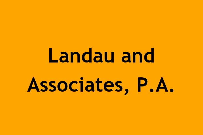 Staff Management Landau and Associates P.A.