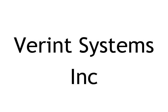 Software Engineering Company Verint Systems Inc