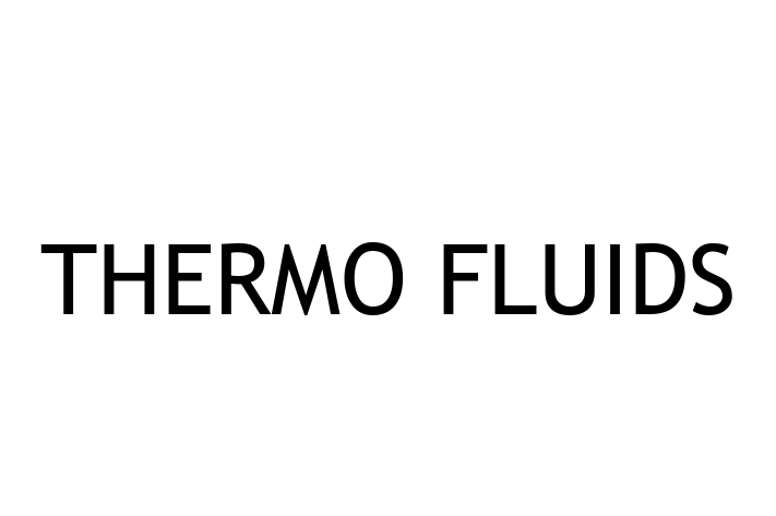 Software Development Firm THERMO FLUIDS