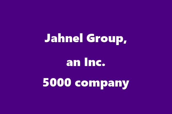 Staff Management Jahnel Group an Inc. 5000 company