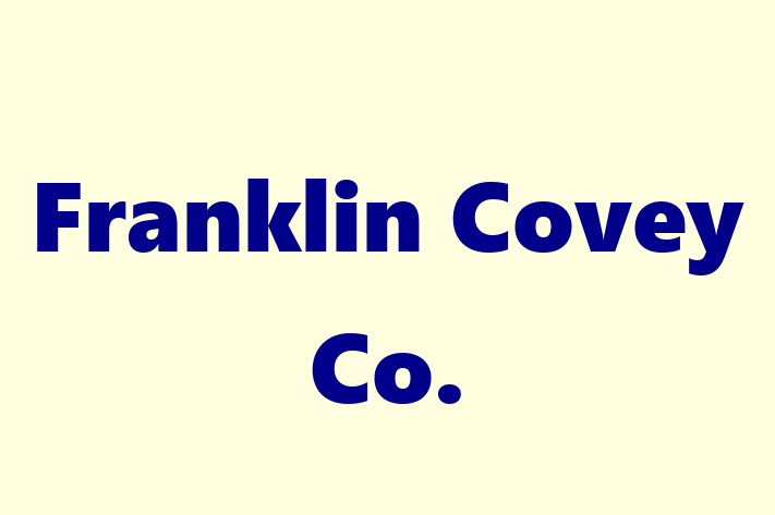 Tech Solutions Company Franklin Covey Co.