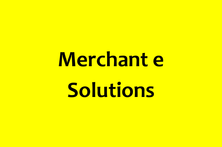 Human Resource Management Merchant e Solutions