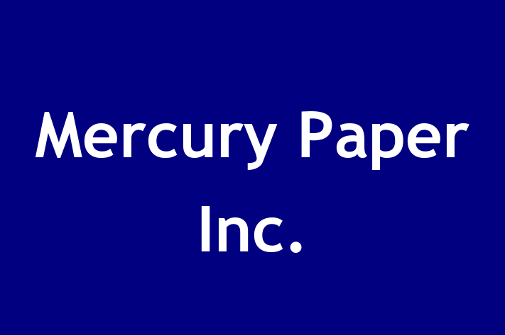 Staff Management Mercury Paper Inc.