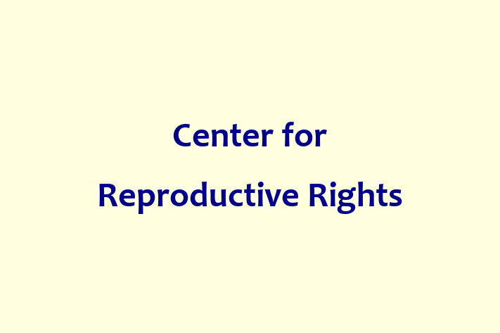 Human Capital Management Center for Reproductive Rights