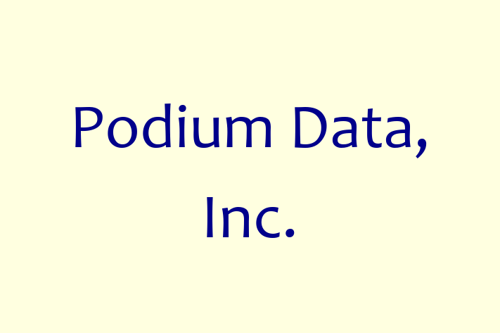 Digital Solutions Provider Podium Data Inc.