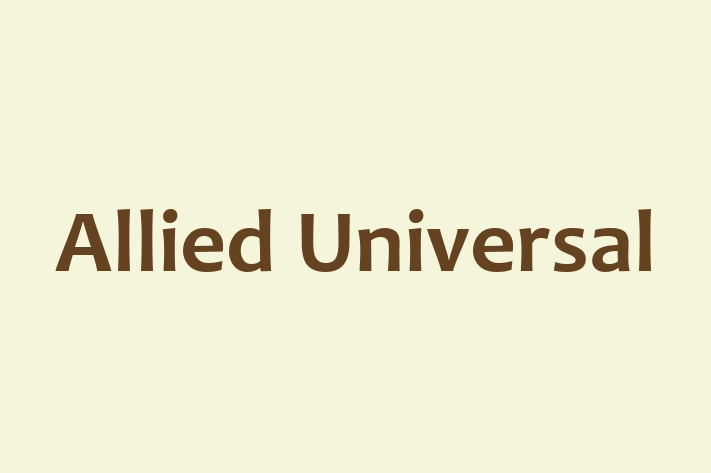 Technology Solutions Firm Allied Universal