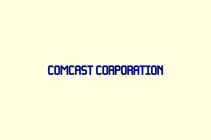 Tech Firm Comcast Corporation