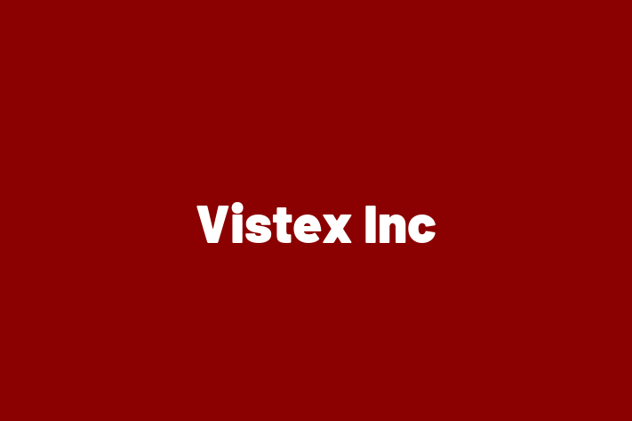 Digital Solutions Provider Vistex Inc