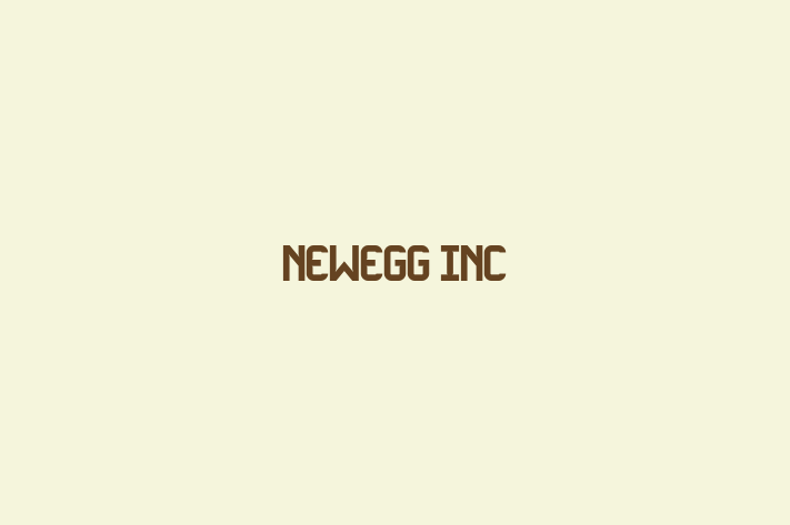 Software Firm Newegg Inc