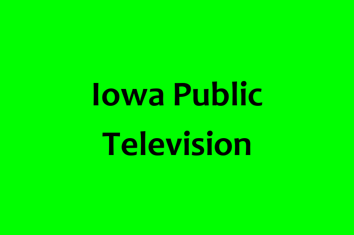 Technology Solutions Firm Iowa Public Television