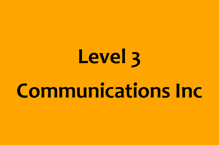 Technology Company Level 3 Communications Inc