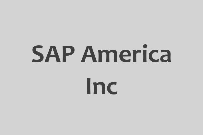 Tech Firm SAP America Inc