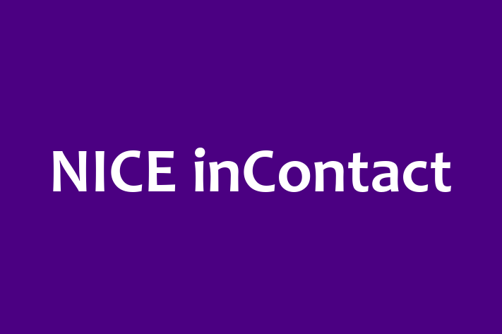 Tech Solutions Company NICE inContact