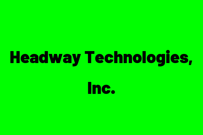 Application Development Company Headway Technologies Inc.