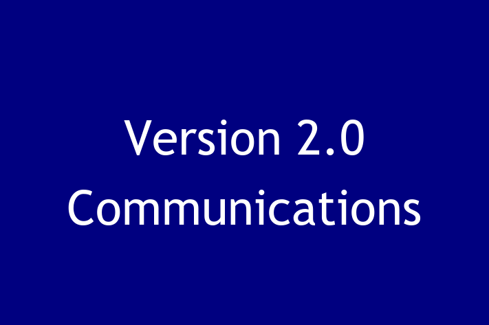 Software Services Company Version 2.0 Communications