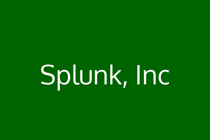 Software Development Company Splunk Inc