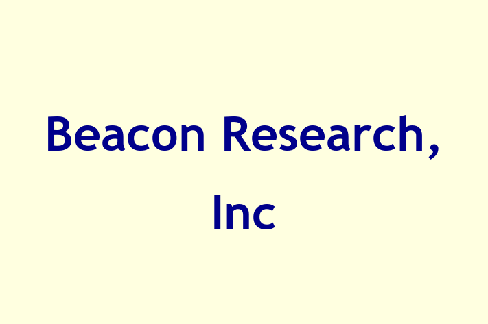 Application Development Company Beacon Research Inc