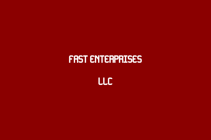 Tech Solutions Company Fast Enterprises LLC