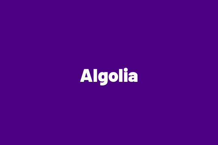 Software Engineering Company Algolia