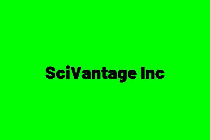 Technology Solutions Firm SciVantage Inc