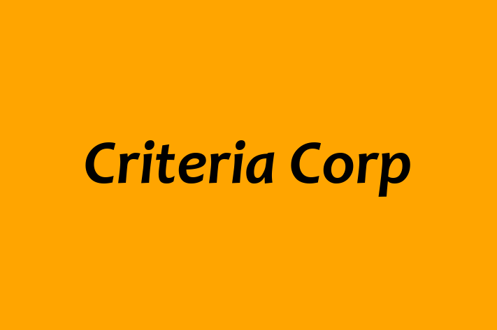 Software Development Firm Criteria Corp