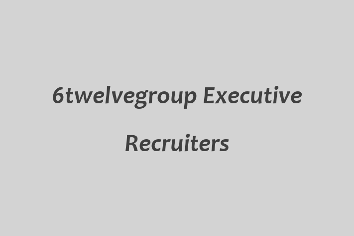 Personnel Management 6twelvegroup Executive Recruiters