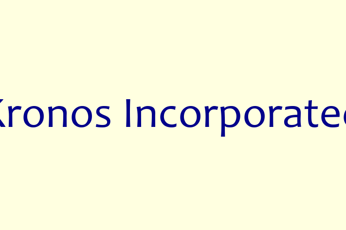 Software Solutions Provider Kronos Incorporated