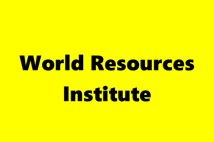 Human Capital Management World Resources Institute