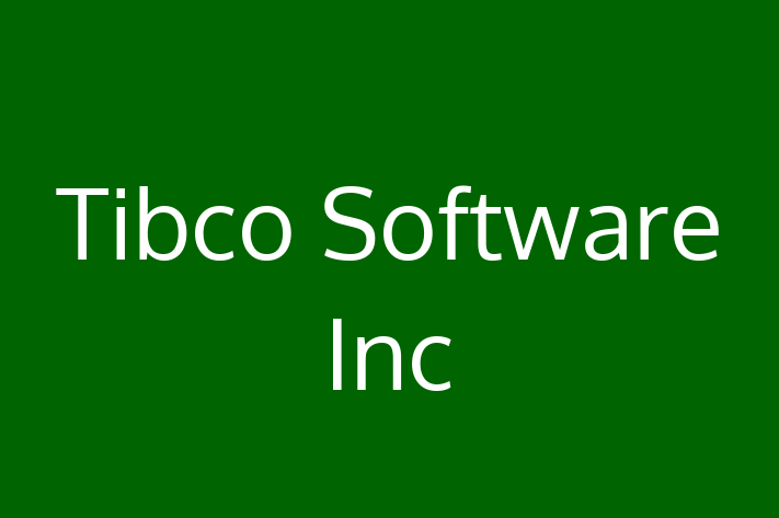 Digital Solutions Provider Tibco Software Inc