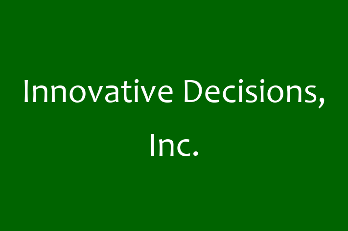 Tech Solutions Company Innovative Decisions Inc.