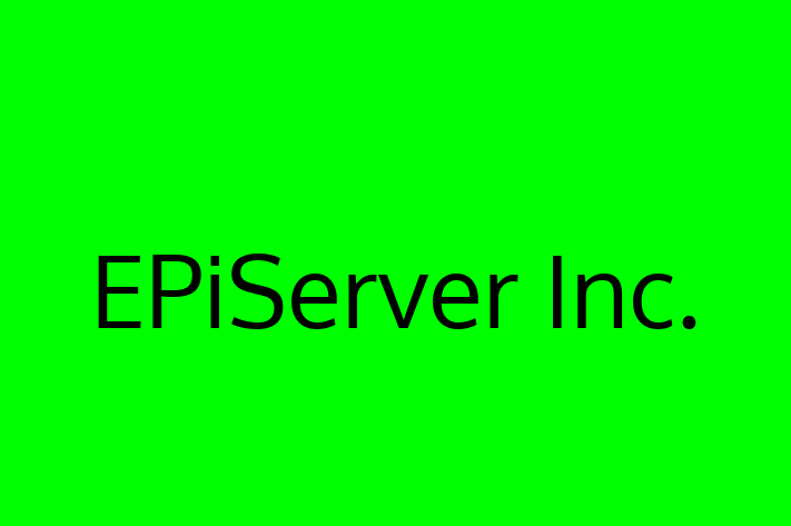 Technology Company EPiServer Inc.