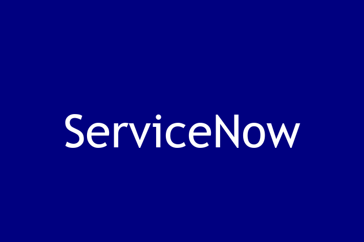 Software Development Firm ServiceNow