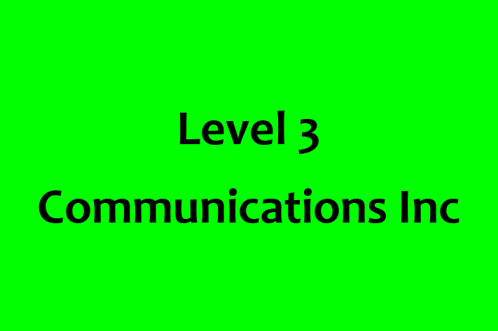 Tech Firm Level 3 Communications Inc