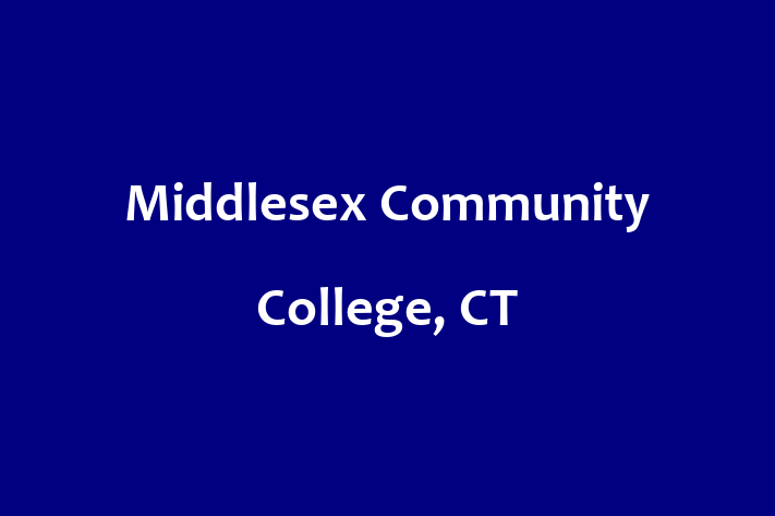 Talent Management Middlesex Community College CT