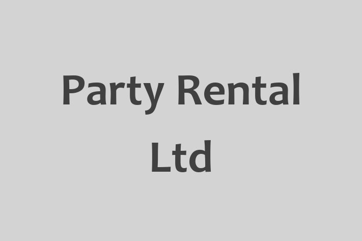 Software Development Firm Party Rental Ltd