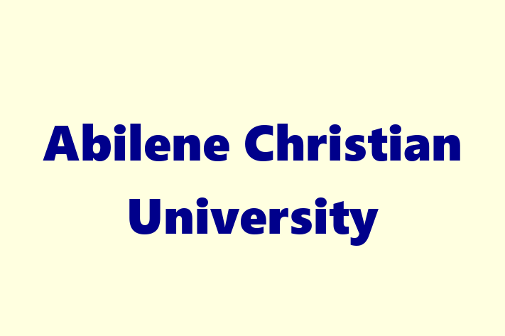 Labor Relations Abilene Christian University