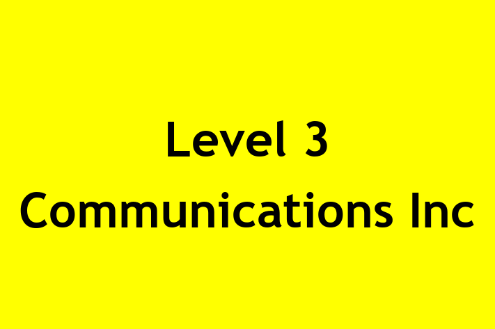 Software Development Firm Level 3 Communications Inc