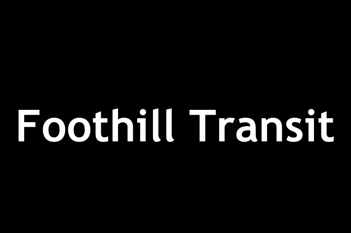 Staff Management Foothill Transit