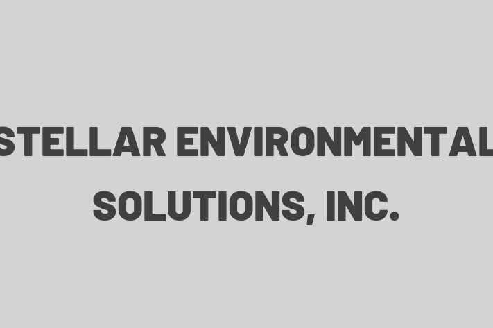 Tech Solutions Company STELLAR ENVIRONMENTAL SOLUTIONS INC.