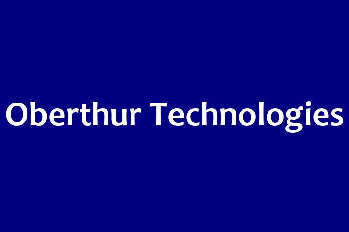 Software Engineering Company Oberthur Technologies