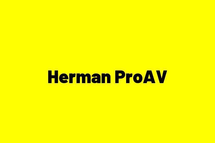 Software Firm Herman ProAV