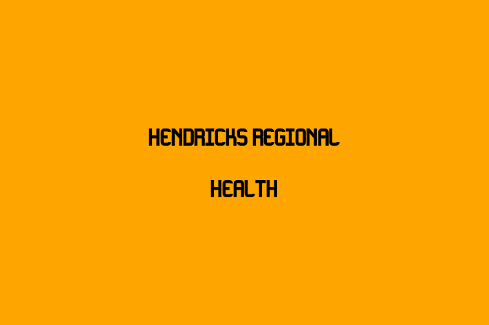 Employee Relations Hendricks Regional Health